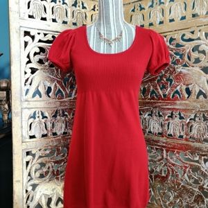 Beautiful ribbed above knee dress